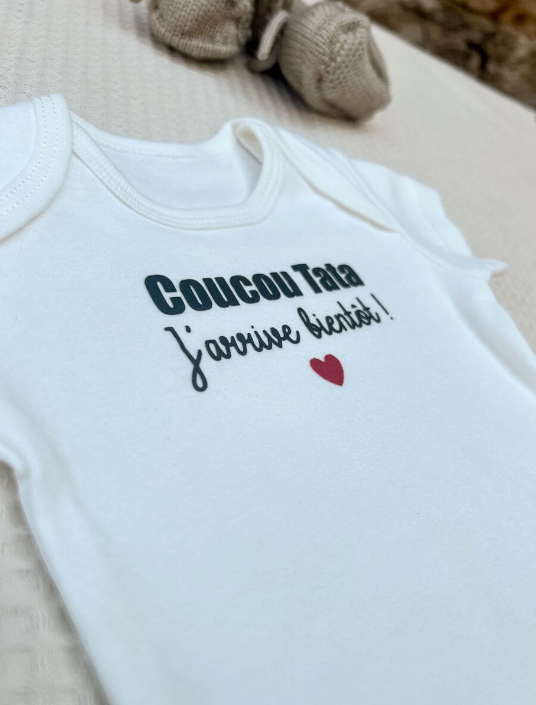 Body annonce grossesse pour Tata