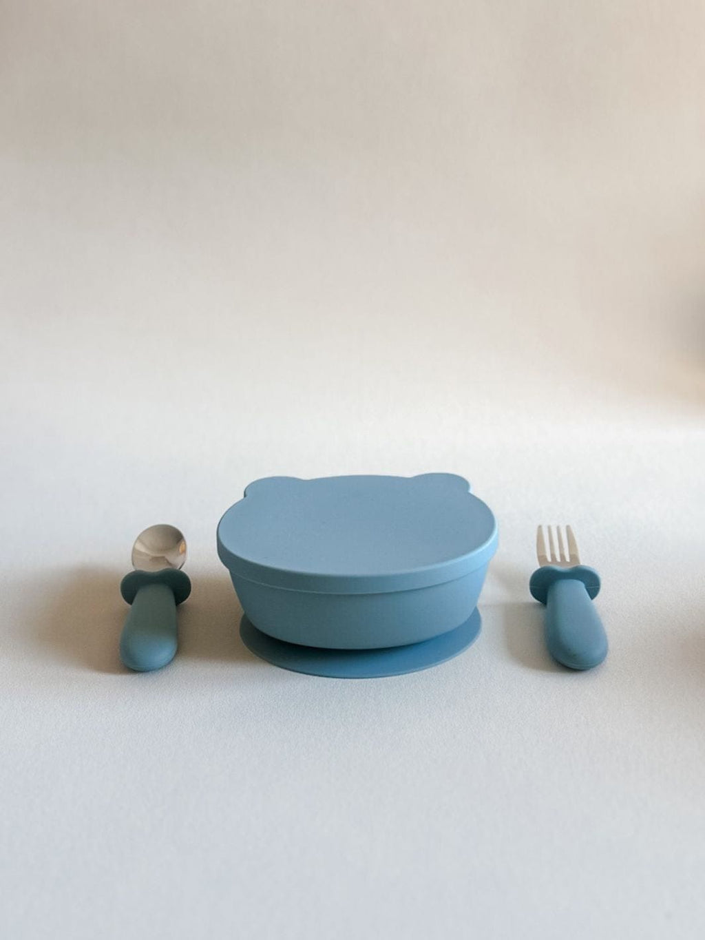 Coffret repas "Petit Ours" bleu