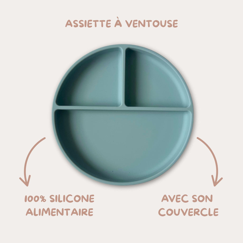 Ensemble de vaisselle et accessoires en silicone