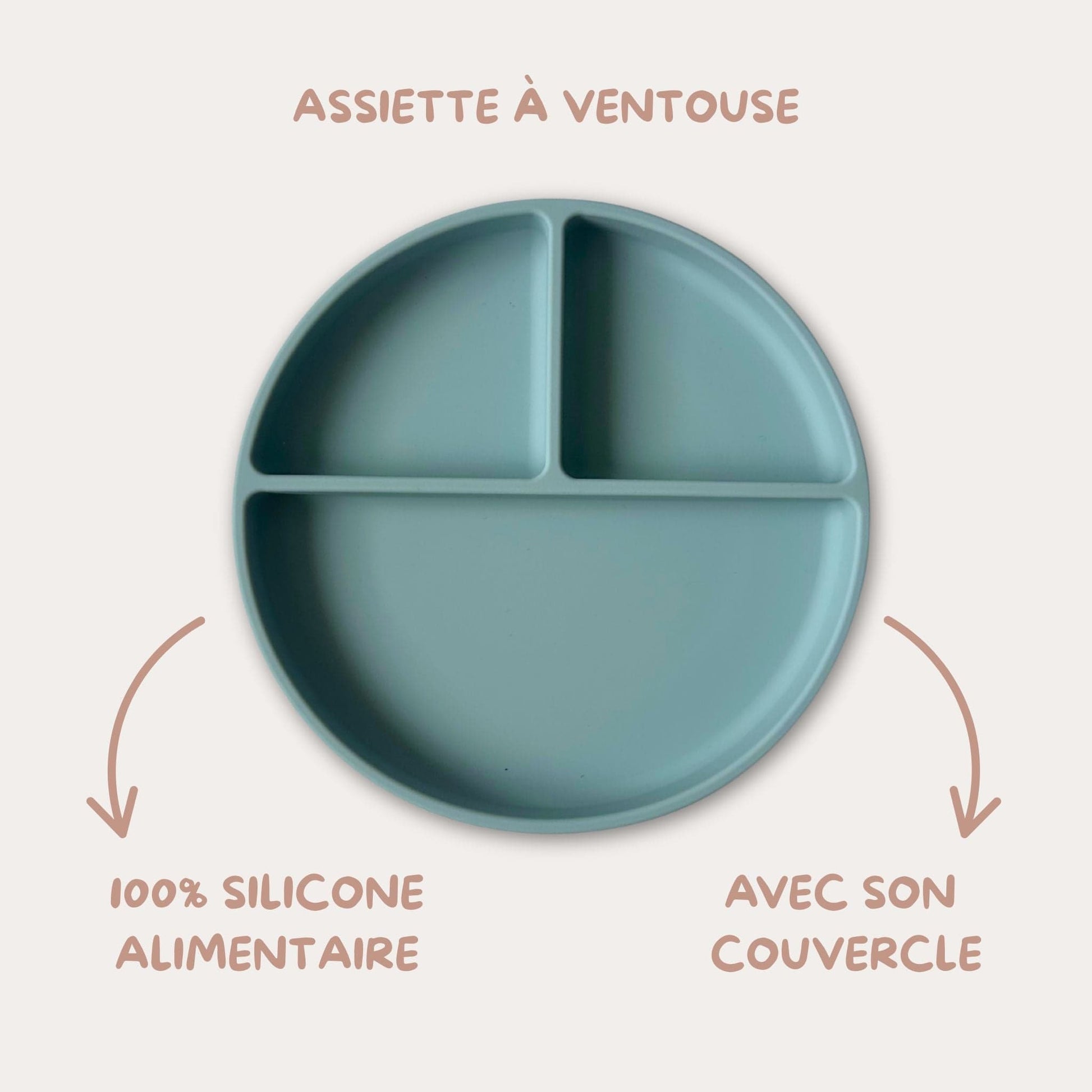 Ensemble de vaisselle et accessoires en silicone