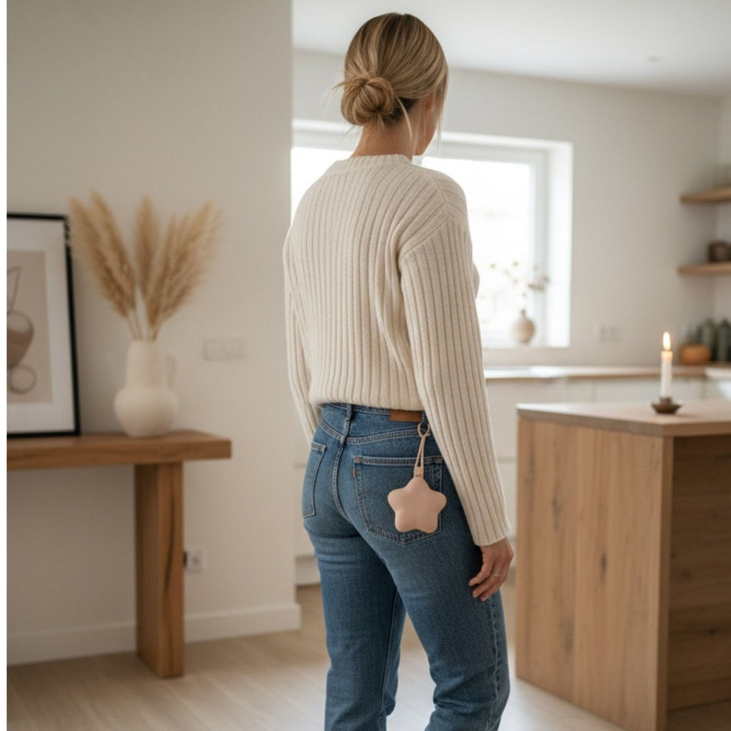 Range tétine étoile mauve