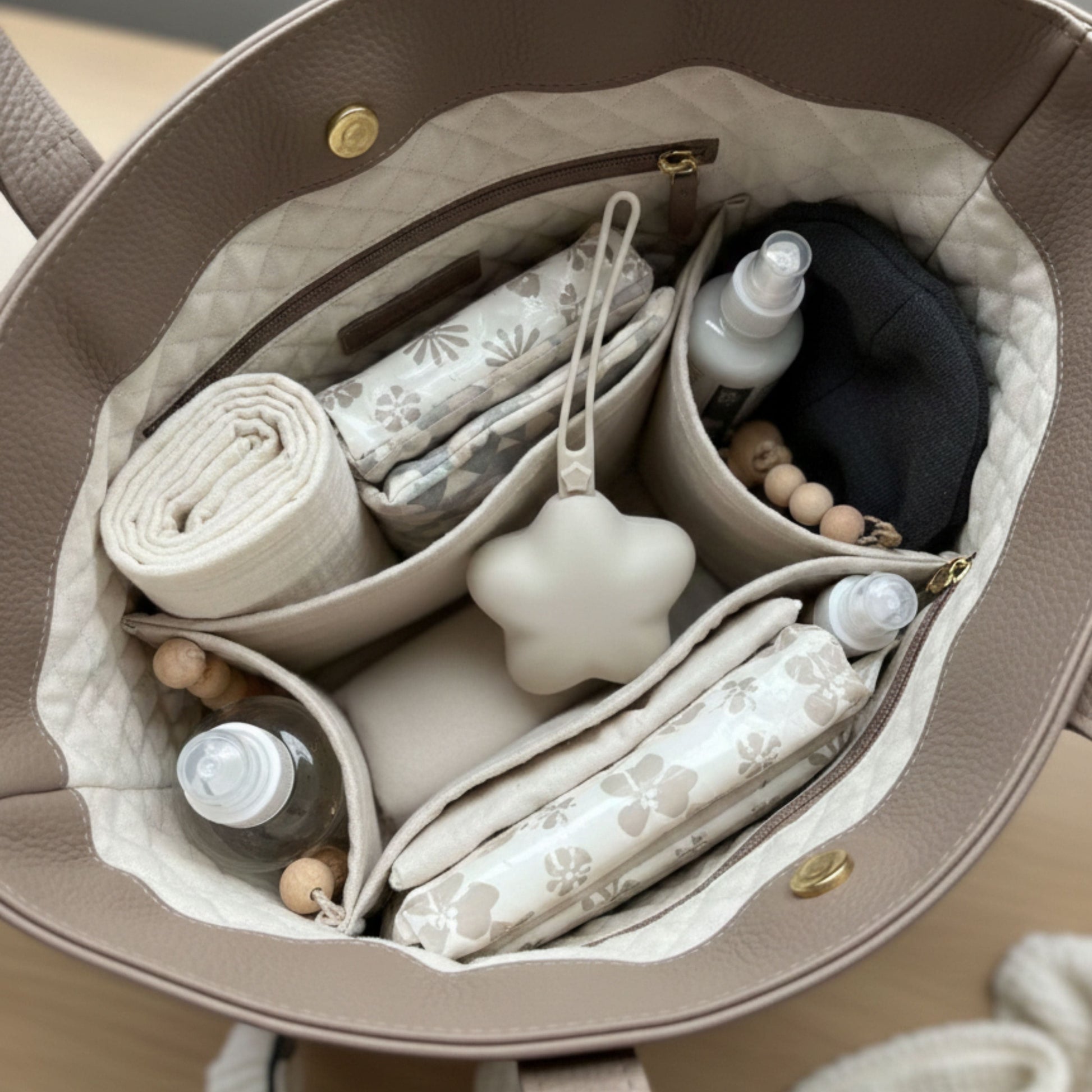 Range tétine étoile mauve