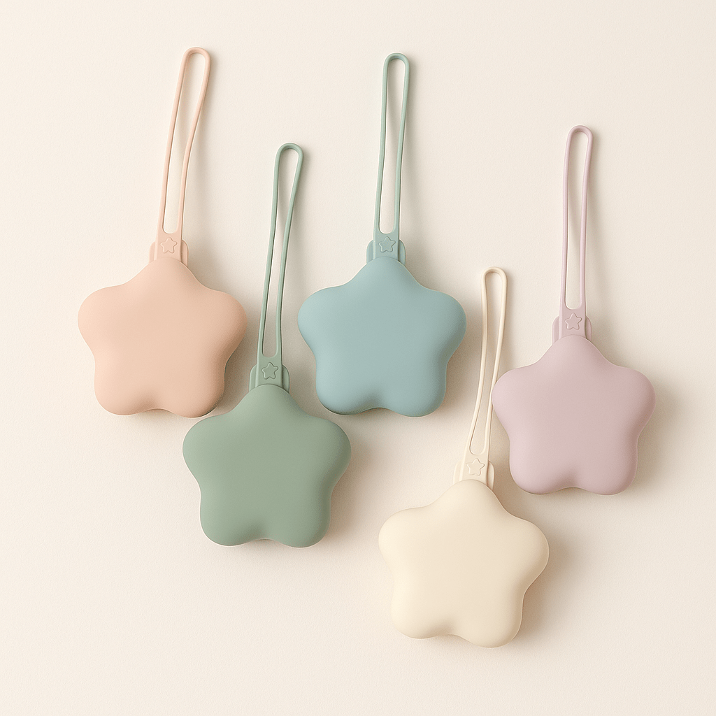 Range tétine étoile vert sauge