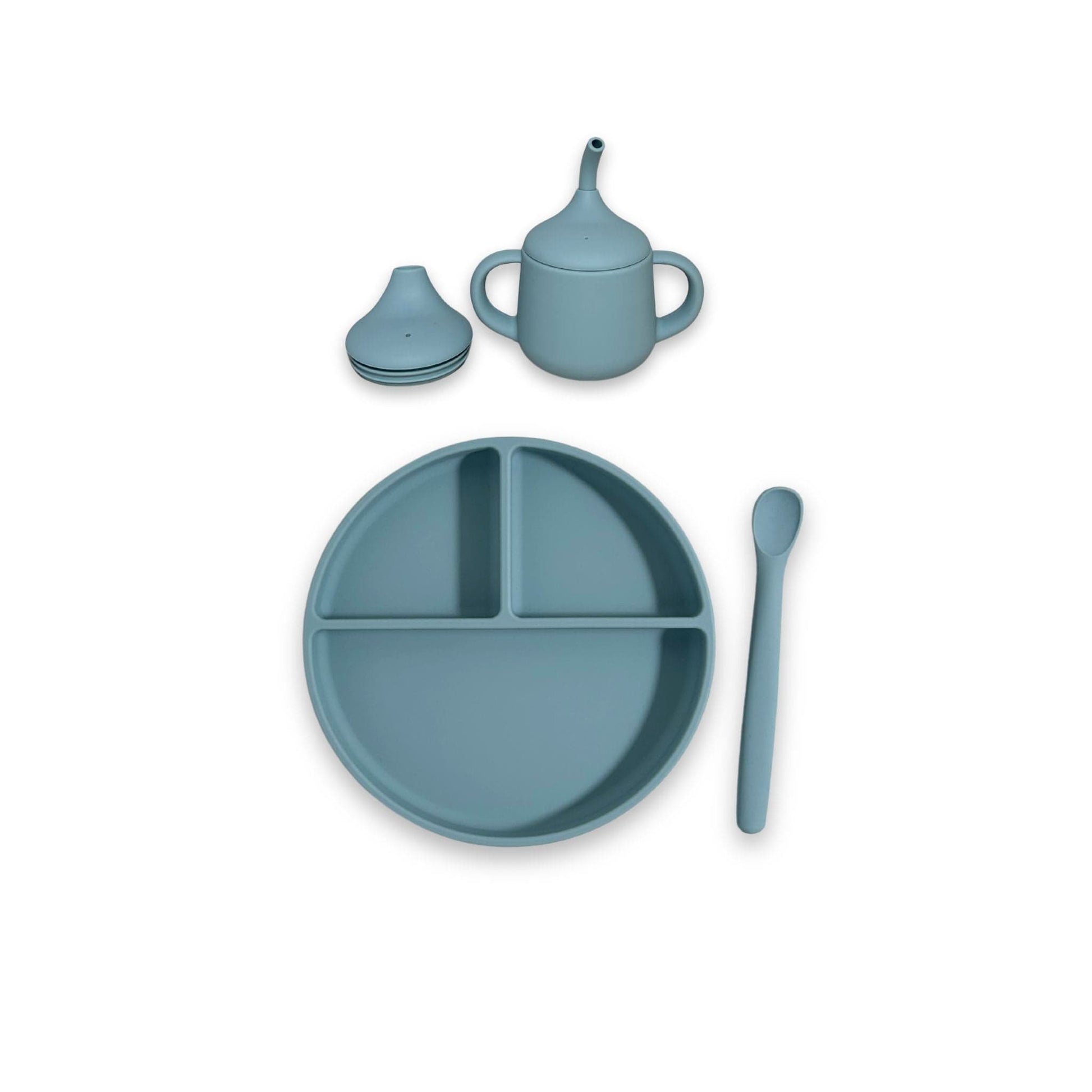 set repas 3 pièces "bleu"