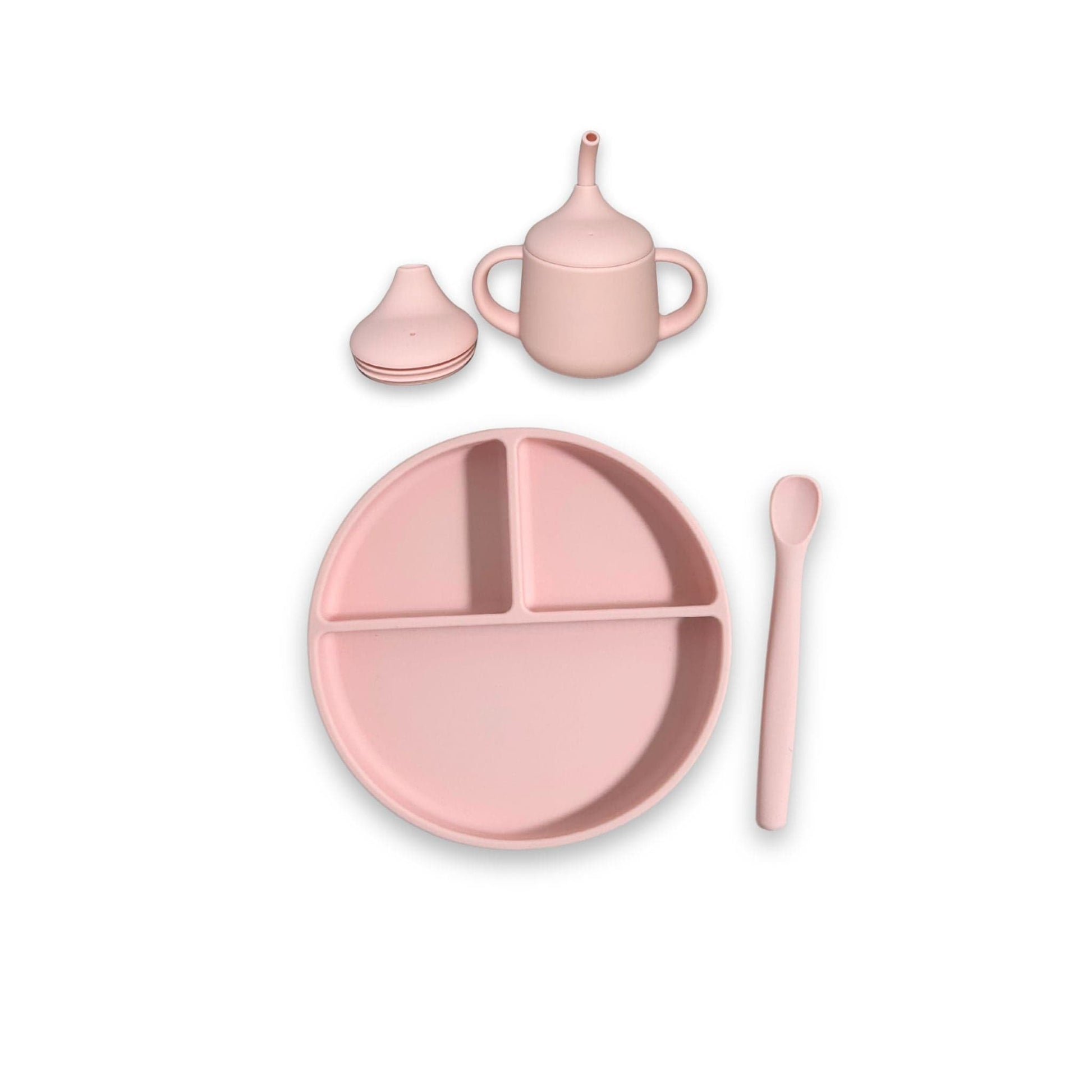 Set repas 3 pièces "rose"