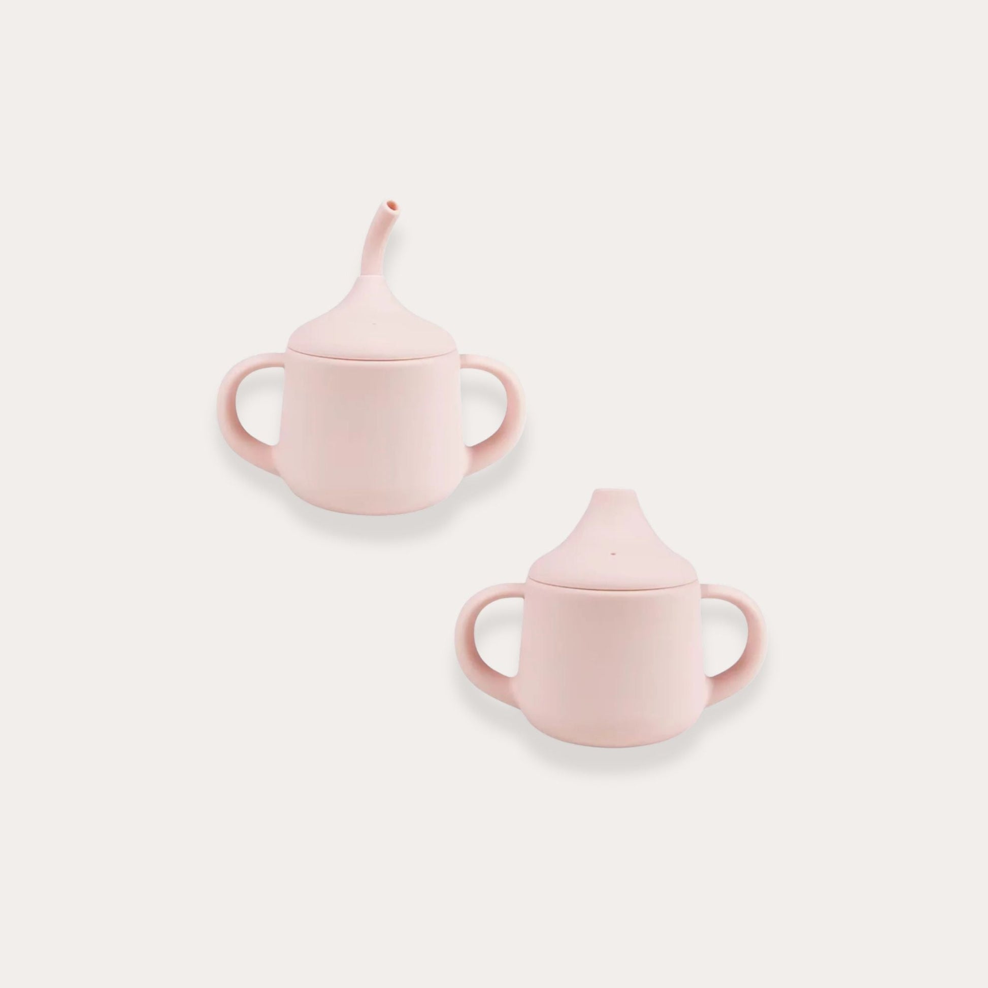 Tasse d'apprentissage rose